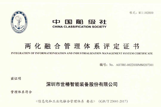 官宣：LETOU乐投智能荣获两化融合管理体系评定证书